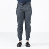Charcoal Knit Jog Pants