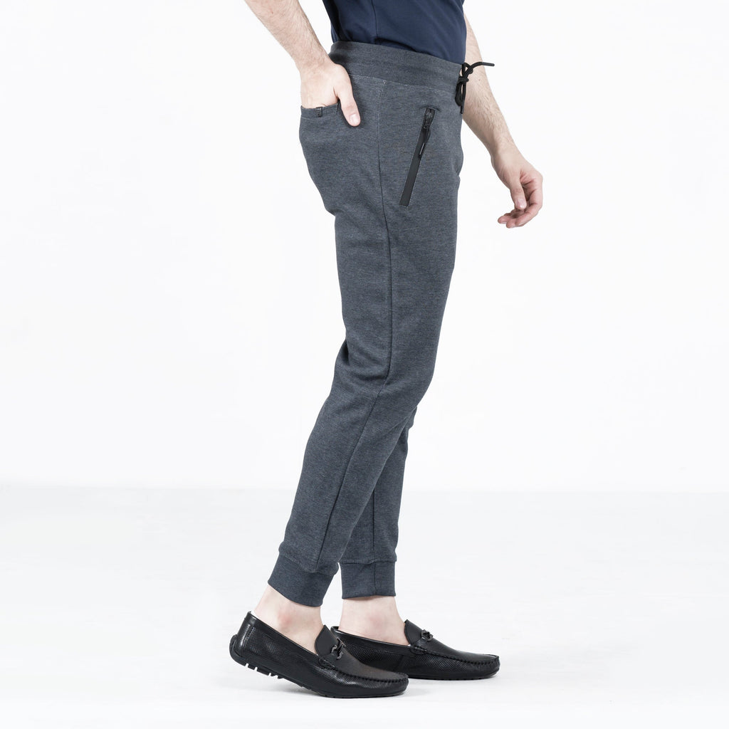 Charcoal Knit Jog Pants - FHS Official