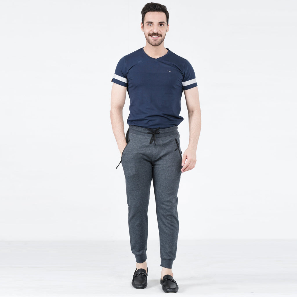 Charcoal Knit Jog Pants - FHS Official
