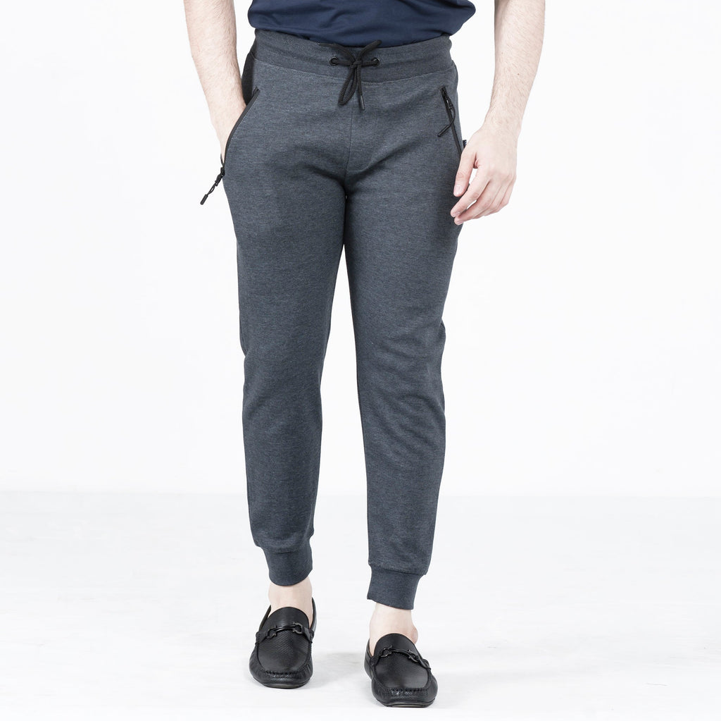 Charcoal Knit Jog Pants - FHS Official