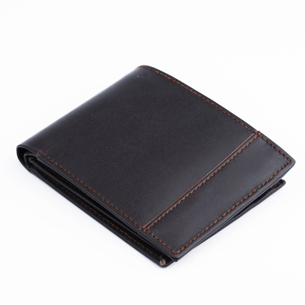 Classic Matte Finish Dark Brown Wallet - FHS Official