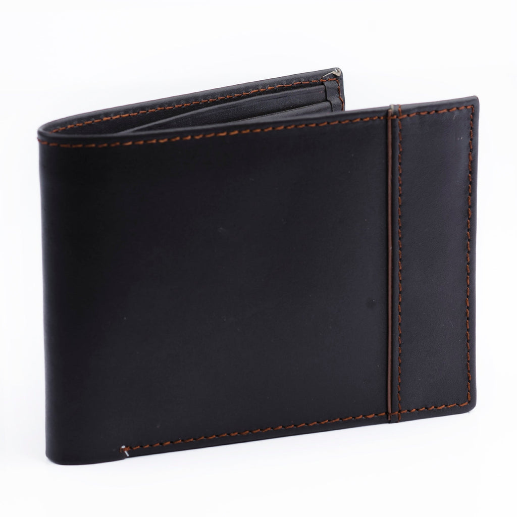 Classic Matte Finish Dark Brown Wallet - FHS Official