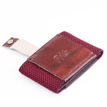 Load image into Gallery viewer, Classic Versatile Moneyclip Maroon Wallet - FHS Official