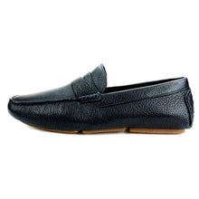 Load image into Gallery viewer, Dotted Penny Moccasin- Navy - FHS Official