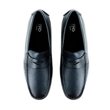 Load image into Gallery viewer, Dotted Penny Moccasin- Navy - FHS Official