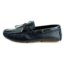Load image into Gallery viewer, Double Looped Navy Moccasin - FHS Official