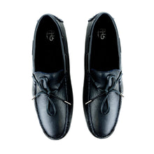 Load image into Gallery viewer, Double Looped Navy Moccasin - FHS Official
