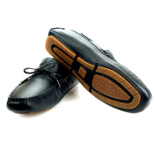 Load image into Gallery viewer, Double Looped Navy Moccasin - FHS Official