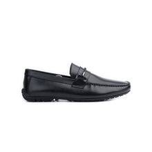 Load image into Gallery viewer, Horse Bit Buckle Moccasin - Black - FHS Official