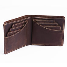 Load image into Gallery viewer, Horse Leather Casual Chic Brown Wallet - FHS Official