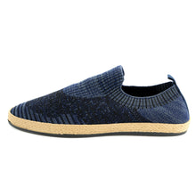 Load image into Gallery viewer, Laceless Knitted Sneakers-Navy - FHS Official