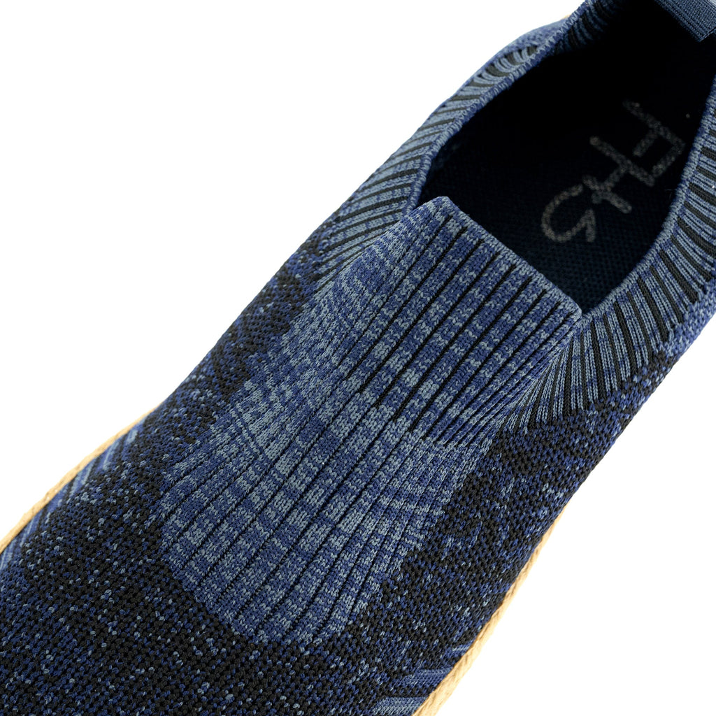 Laceless Knitted Sneakers-Navy - FHS Official