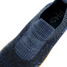 Load image into Gallery viewer, Laceless Knitted Sneakers-Navy - FHS Official