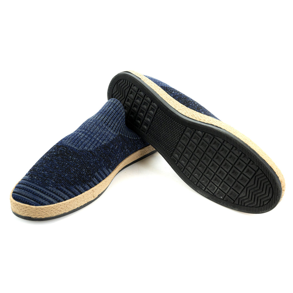 Laceless Knitted Sneakers-Navy - FHS Official