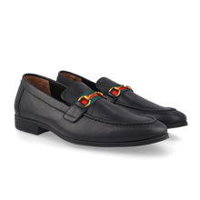 Load image into Gallery viewer, Premium black strapped loafer - FHS Official