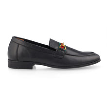 Load image into Gallery viewer, Premium black strapped loafer - FHS Official