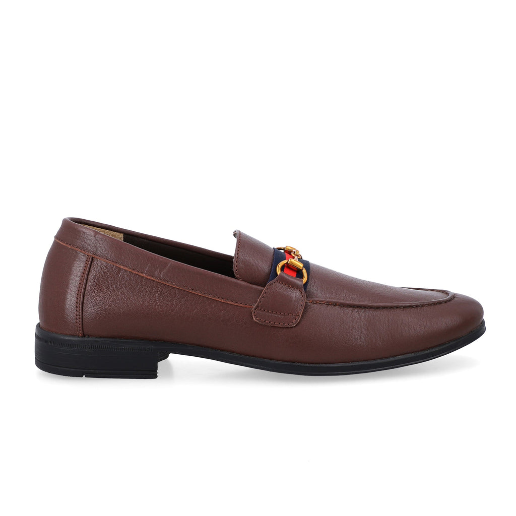 Premium brown strapped loafer - FHS Official