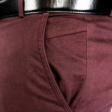 Load image into Gallery viewer, Regular Fit Maroon Chinos - FHS Official