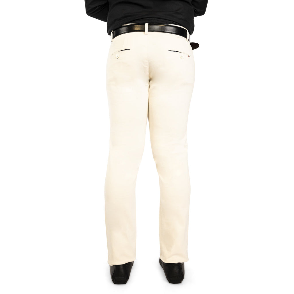 Regular Fit Offwhite Chinos - FHS Official