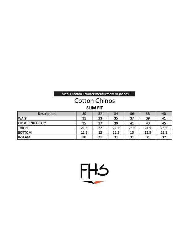 Regular Fit Offwhite Chinos - FHS Official