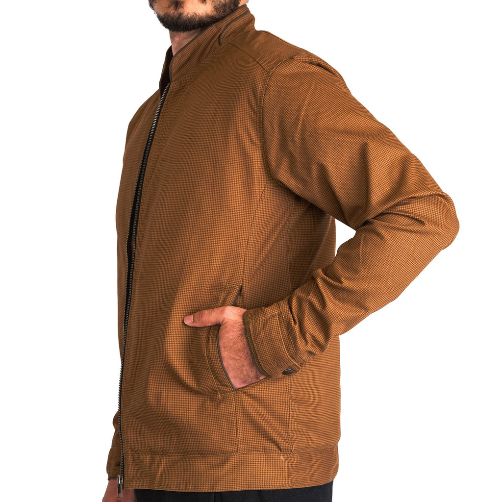 Sleek Collar Camel Jacket - FHS Official