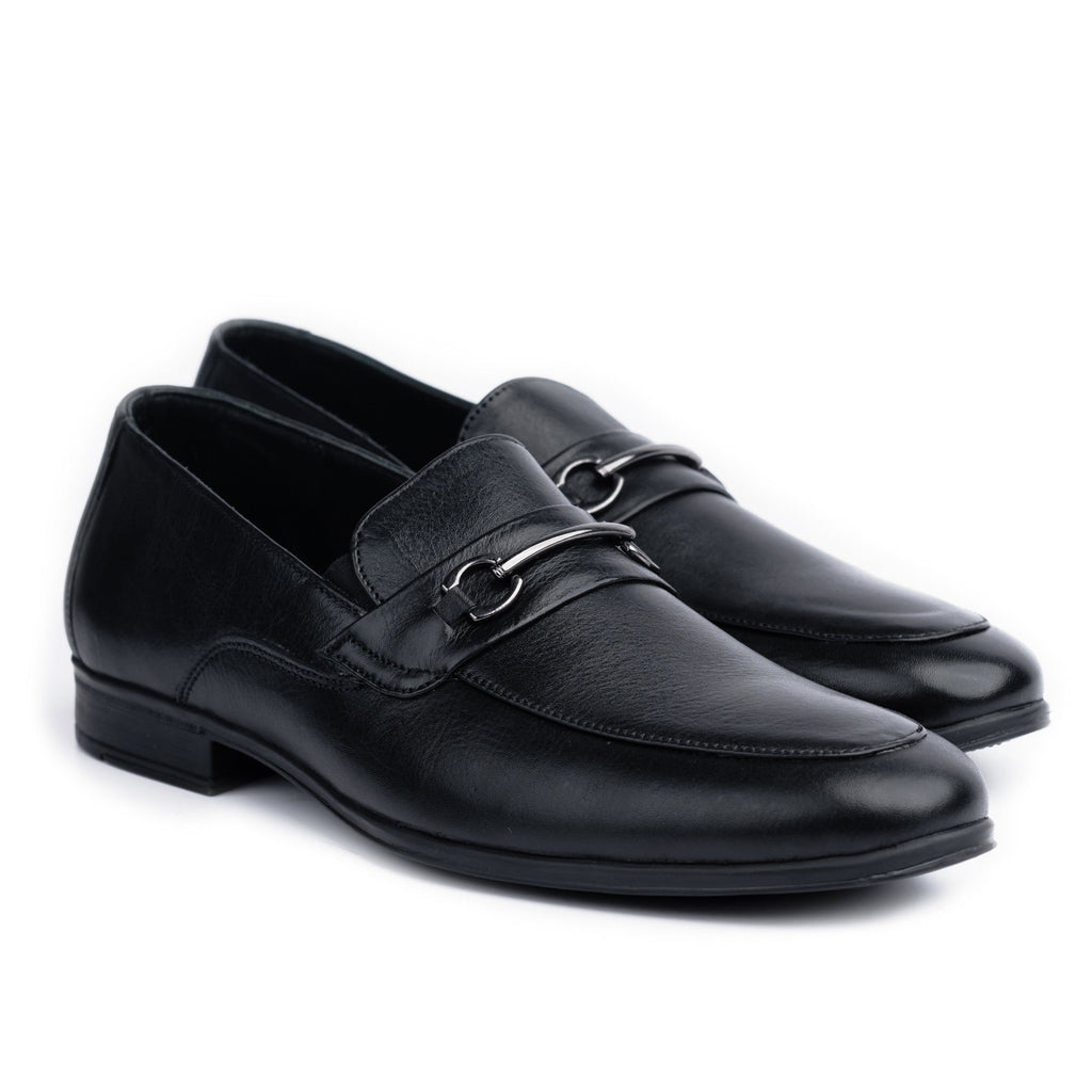 Smart & Sleek Black Loafers - FHS Official