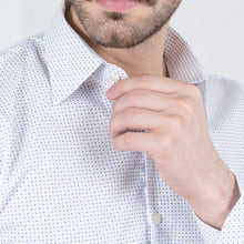Load image into Gallery viewer, Spotted Monotony White Formal Shirt - FHS Official