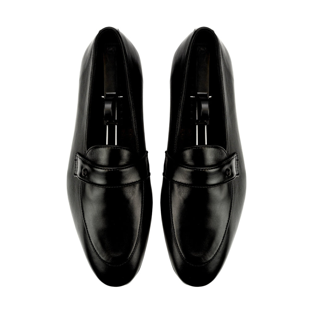 Tapered Strapped Loafers-BLK - FHS Official
