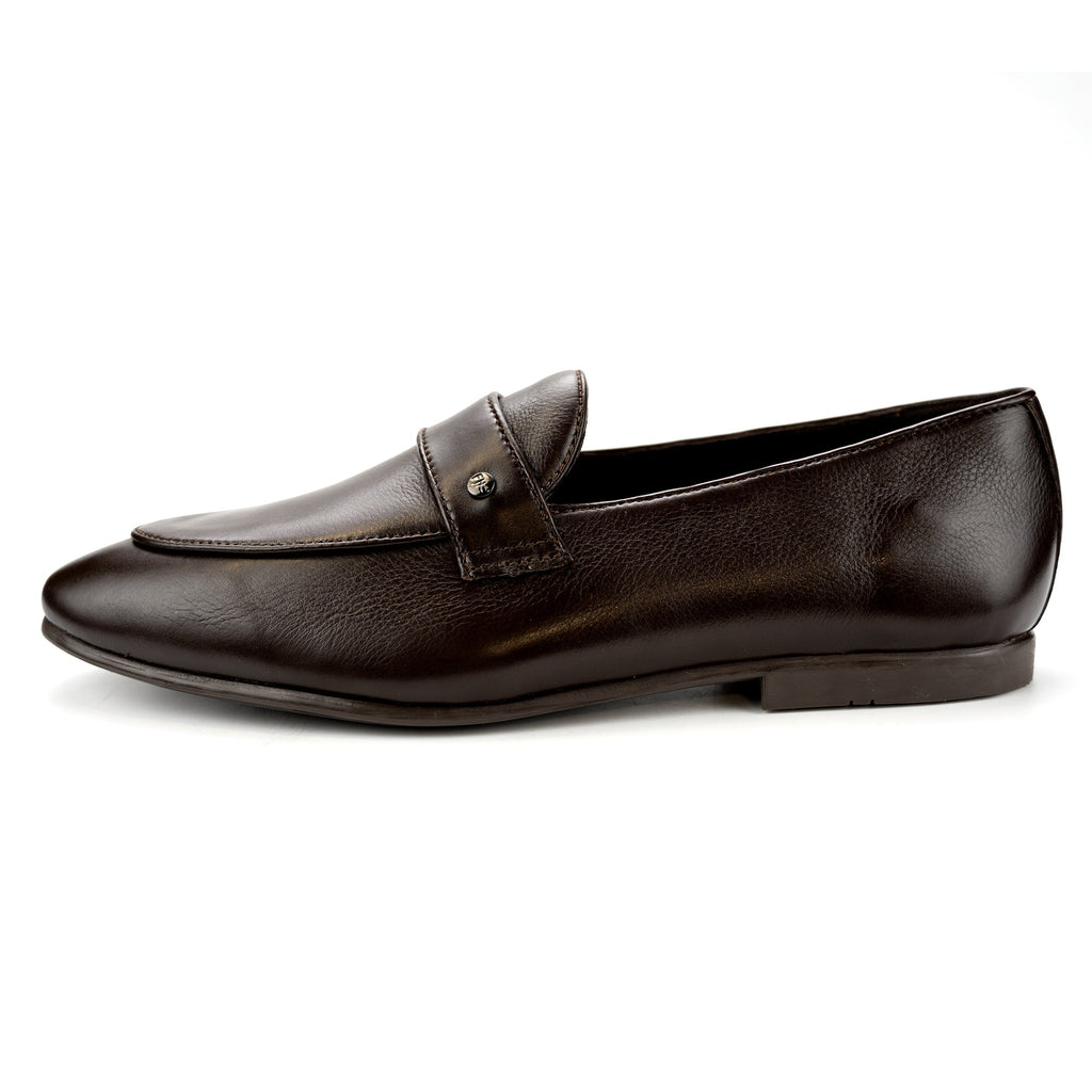Tapered Strapped Loafers-BRN - FHS Official